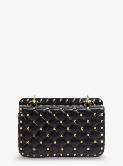 Valentino Garavani Rockstud Spike Leathercrossbody Bag With Iconic All-Over Studs