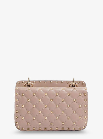 Valentino Garavani Rockstud Spike Leathercrossbody Bag With Iconic All-Over Studs