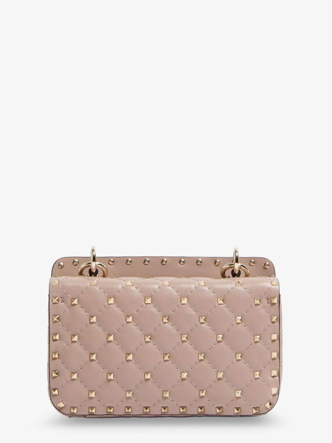Valentino Garavani Rockstud Spike Leathercrossbody Bag With Iconic All-Over Studs