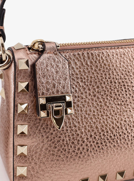 Valentino Garavani Rockstud Laminated Leather Crossbody Bag