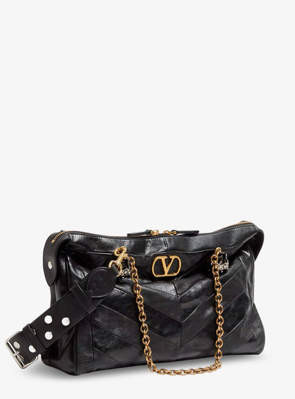 Valentino Garavani Valentino Garavani Panthea Leather Shoulder Bag