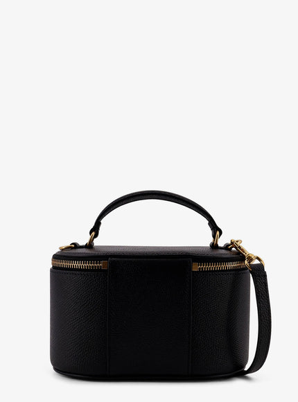 Valentino Garavani Leather Vanity Bag With Vlogo Signature