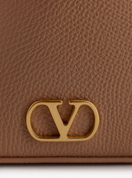 Valentino Garavani Leather Vanity Bag With Vlogo Signature