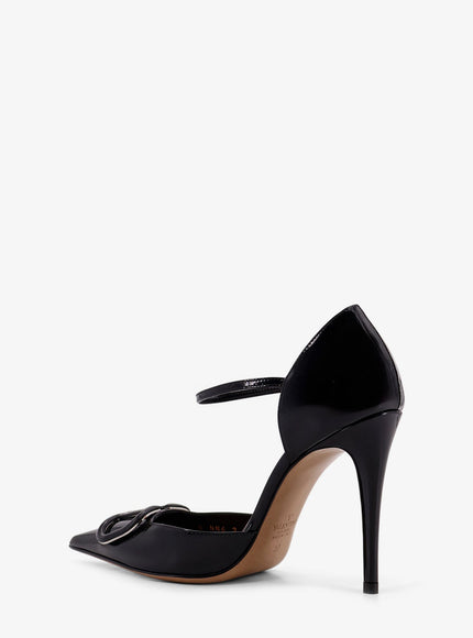 Valentino Garavani Patent Leather Pumps With Vlogo Signature