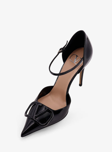 Valentino Garavani Patent Leather Pumps With Vlogo Signature