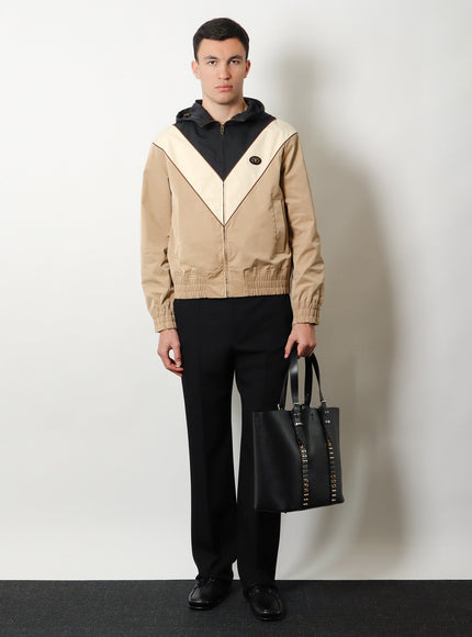 Valentino Garavani Leather Shoulder Bag With Iconic Studs