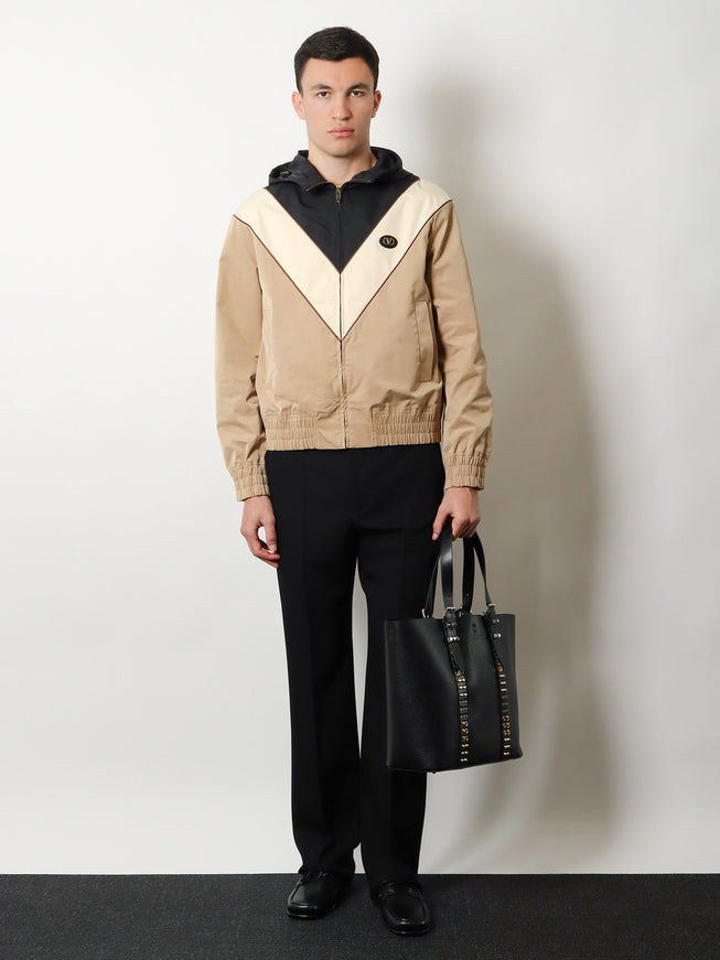 Valentino Garavani Leather Shoulder Bag With Iconic Studs