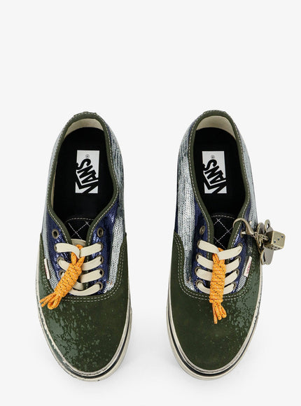 Vans Lx Authentic 44 Suede Sneakers With Micro-Sequin Detail On The Side