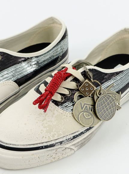 Vans Lx Authentic 44 Suede Sneakers With Micro-Sequin Detail On The Side