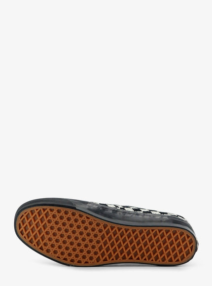 Vans Lx Authentic 44 Fabric Sneakers With A Checkerboard Pattern