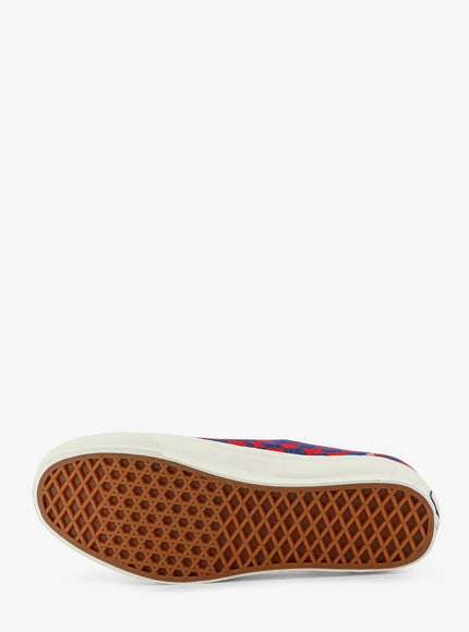 Vans Lx Authentic 44 Fabric Sneakers With A Checkerboard Pattern