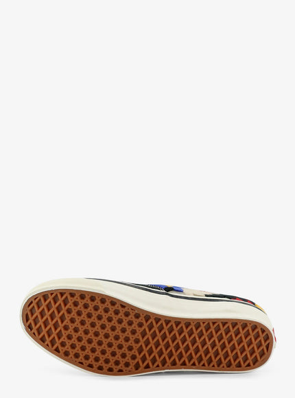 Vans Lx Authentic 44 Sneakers With Multicolor Macramé Floral Detail