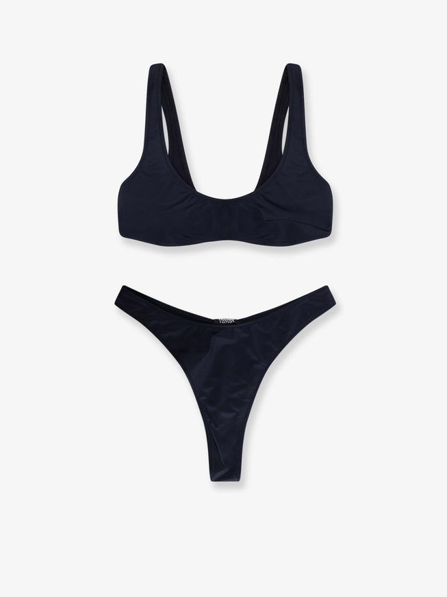 Venuja Nylon Bikini Black