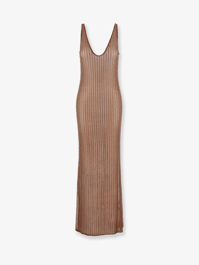 Venuja Crystal Maxi Dress Mocha