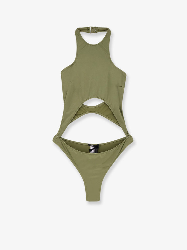 Venuja Nylon One-Piece Swimsuit Camo