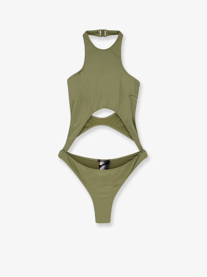 Venuja Nylon One-Piece Swimsuit Camo