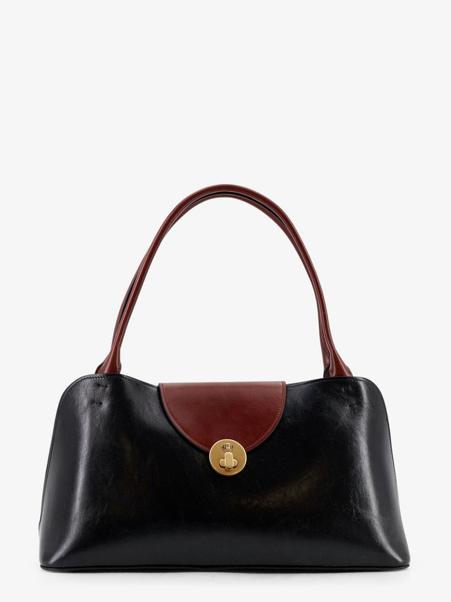 Versace Vivian Leather Shoulder Bag Uni Black