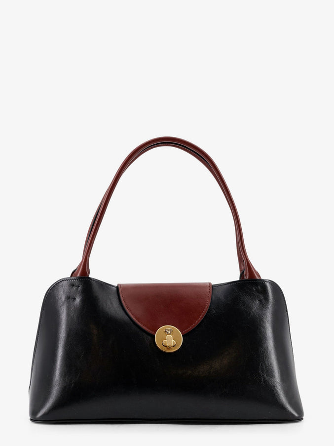 Versace Vivian Leather Shoulder Bag Uni Black