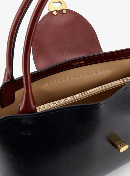 Versace Vivian Leather Shoulder Bag