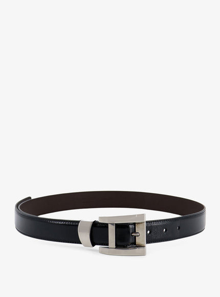 Versace Leather Belt Blackpalladium