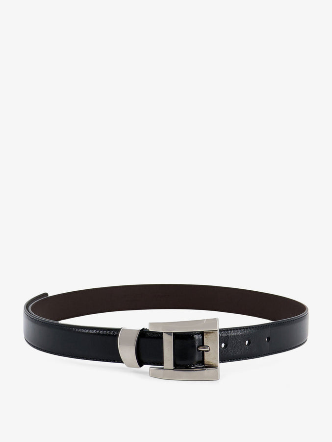Versace Leather Belt Blackpalladium