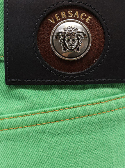 Versace Non-Stretch Cotton Trousers