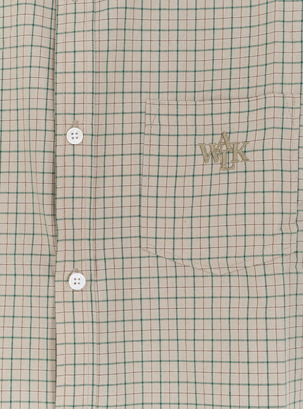Walk In Paris Madras Cotton Shirt