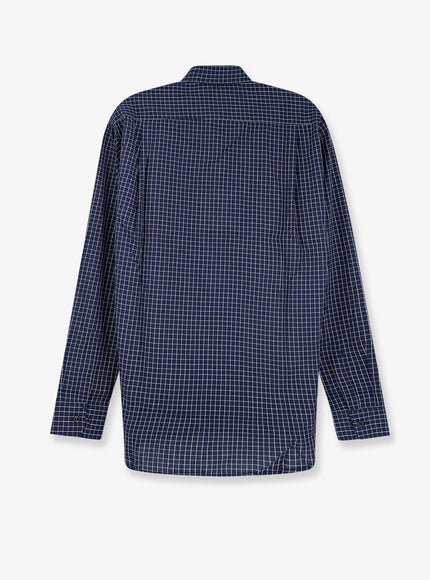 Walk In Paris Cotton Shirt With Plaid Print