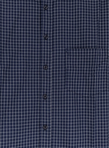 Walk In Paris Cotton Shirt With Plaid Print