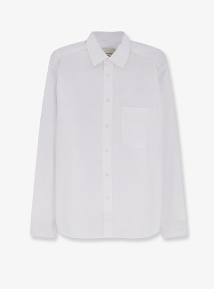 Walk In Paris Classic Cotton Shirt White Cotton