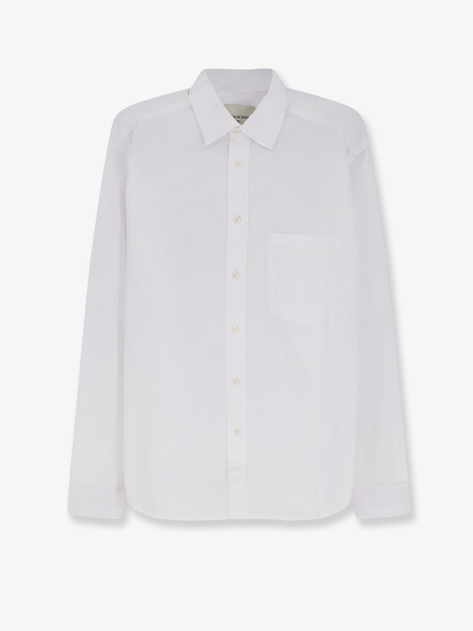 Walk In Paris Classic Cotton Shirt White Cotton
