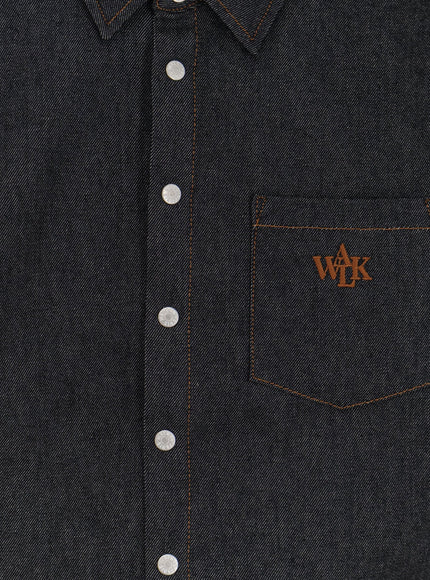 Walk In Paris Raw Denim Shirt
