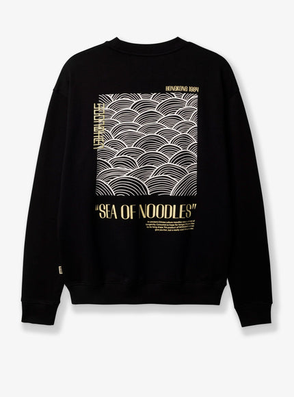 Woodbird Cotton Sweater With Front Logo Print