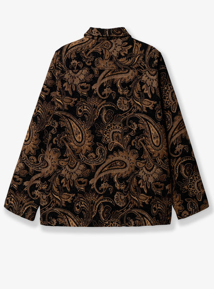 Woodbird Wbblade Rong Jacket With Paisley Print