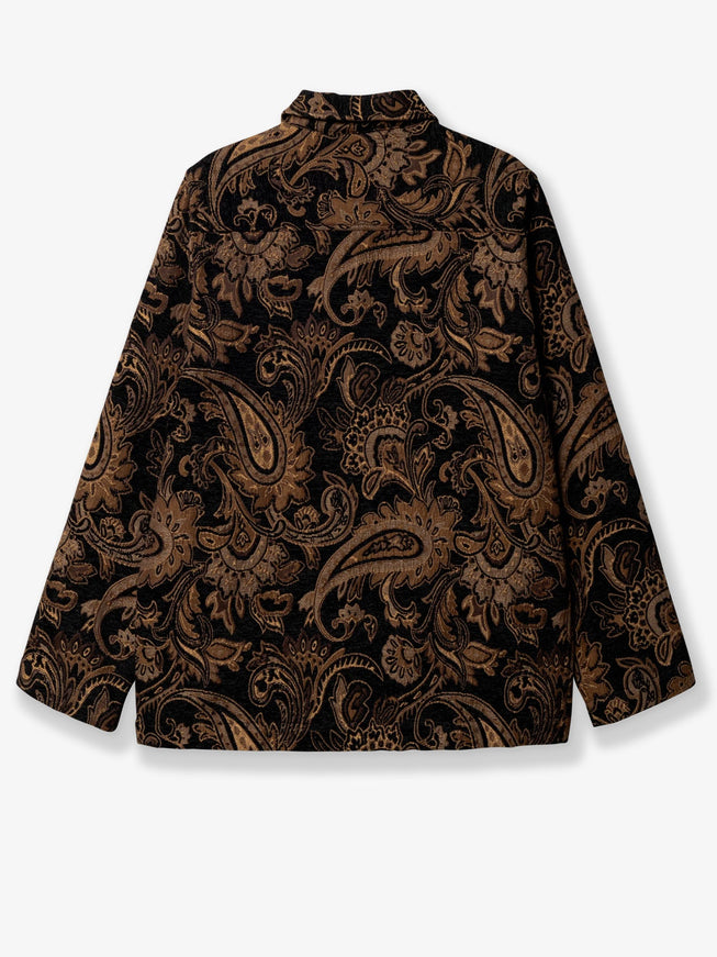 Woodbird Wbblade Rong Jacket With Paisley Print