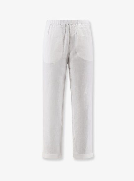 Y-81 Linen Trousers White