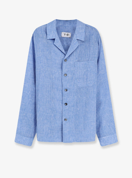 Y-81 Linen Shirt Lightblue