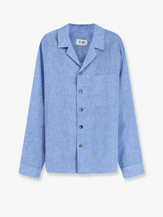 Y-81 Linen Shirt Lightblue