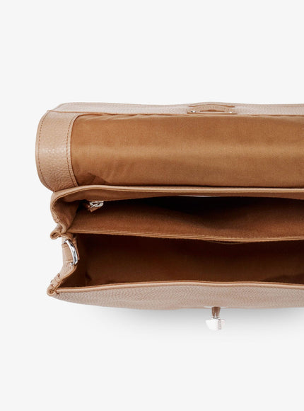 Zanellato Hammered Leather Postina Daily Crossbody Bag