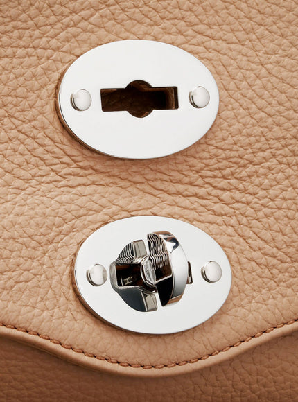 Zanellato Hammered Leather Postina Daily Crossbody Bag