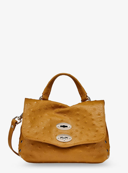 Zanellato Postina Cactus Leather Crossbody Bag Uni Brown