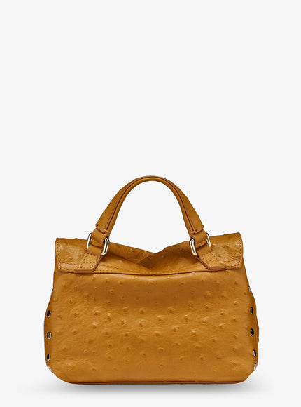 Zanellato Postina Cactus Leather Crossbody Bag