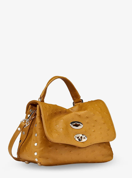 Zanellato Postina Cactus Leather Crossbody Bag