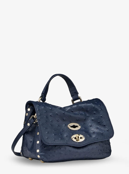 Zanellato Postina Cactus Leather Crossbody Bag