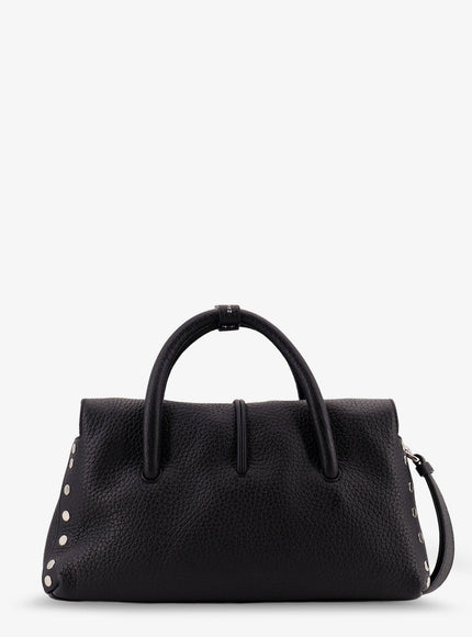 Zanellato Hammered Leather Dotta® Small Crossbody Bag