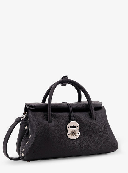 Zanellato Hammered Leather Dotta® Small Crossbody Bag