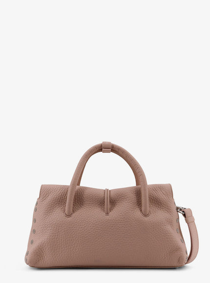 Zanellato Hammered Leather Dotta® Small Crossbody Bag