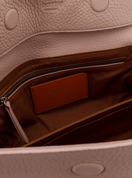 Zanellato Hammered Leather Dotta® Small Crossbody Bag