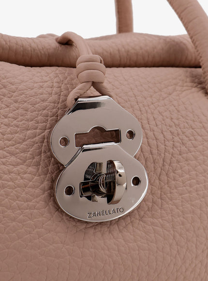 Zanellato Hammered Leather Dotta® Small Crossbody Bag