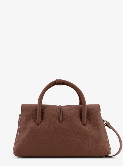 Zanellato Hammered Leather Dotta® Small Crossbody Bag